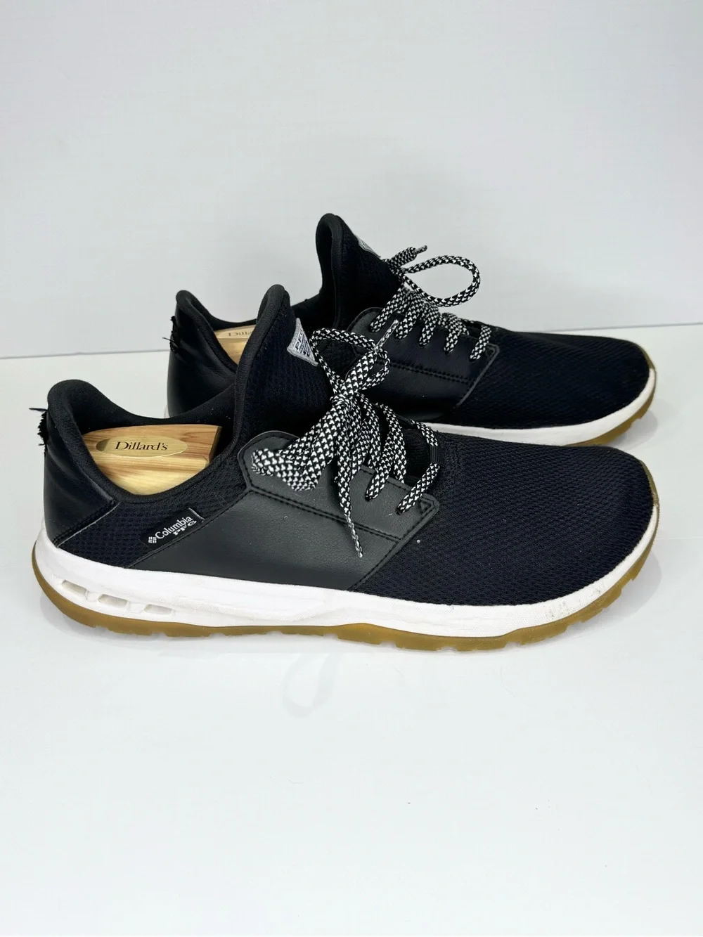 Columbia PFG Men's 11.5 Tamiami Boat Shoes Black Athletic Outdoor Fishing